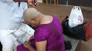 My First Head shave || Head shave woman || lifestyle simple tips