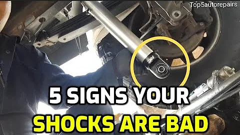 5 SIGNS OF BAD SHOCK ABSORBER