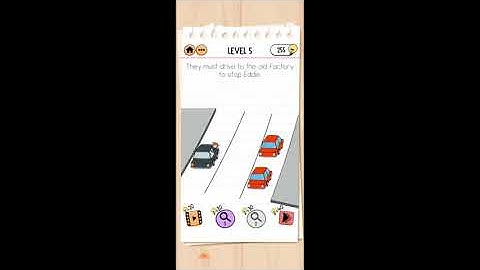 Brain Test 2 Smith and Joe Part 2 Level 5 They must drive to the old factory to stop Eddie Solution