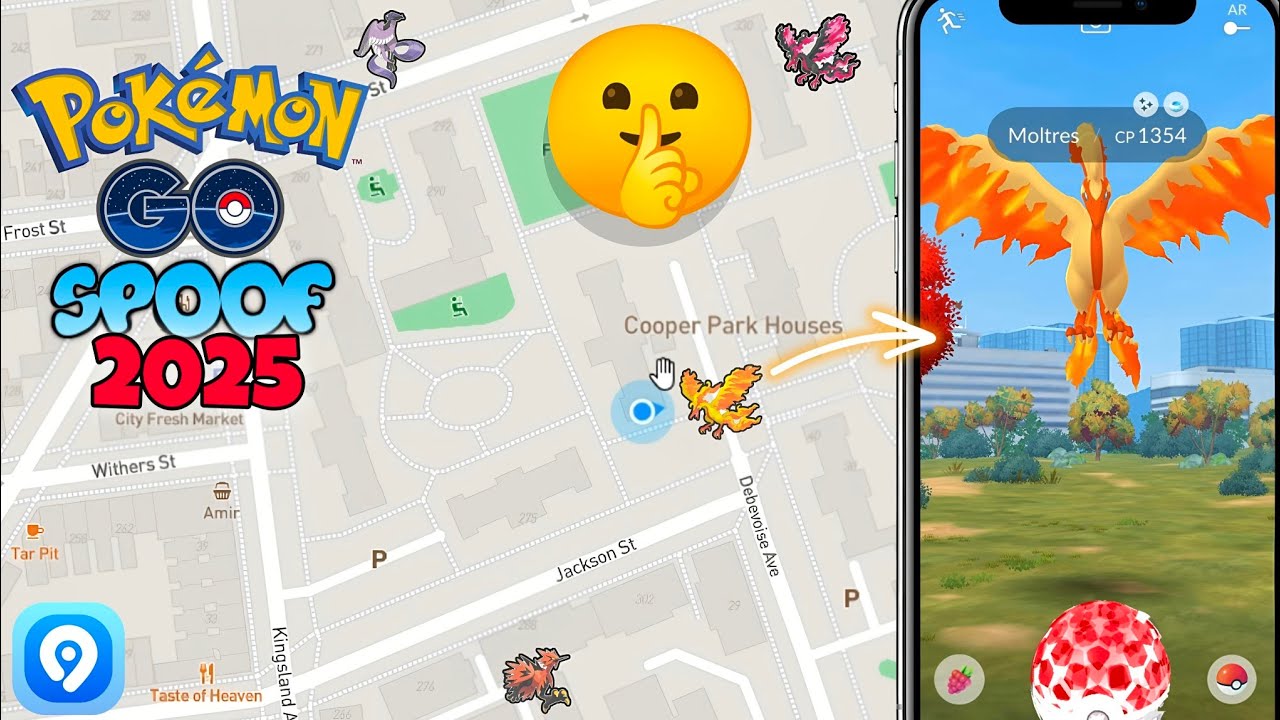 OMG!😳 Best Pokemon Go Spoofer 📍 2025 Spoofing Tutorial