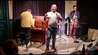 Hendrick Monyeki Live in Stuttgart,Germany with Patrick Bebelaar Trio - Hamba Nontsokolo
