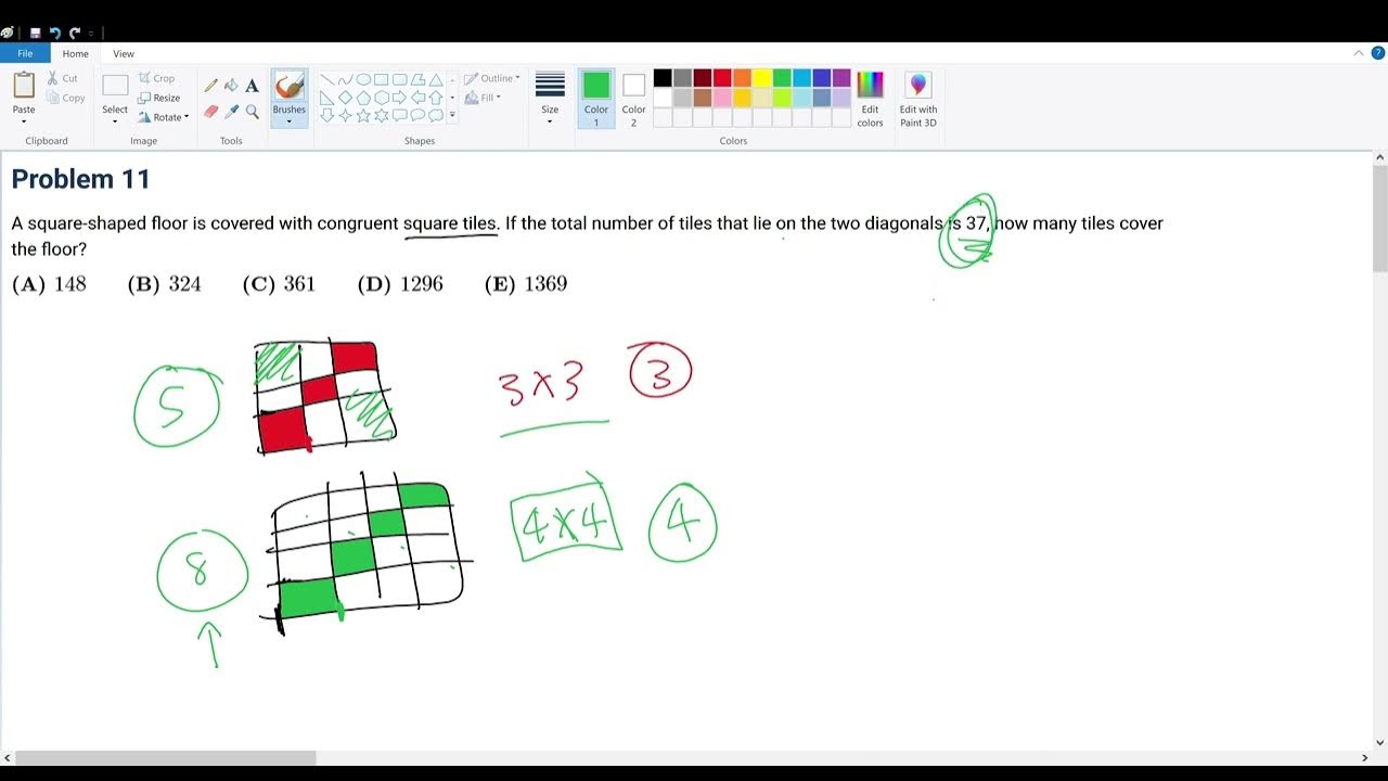 AMC 8 2017 Problem 11 - YouTube