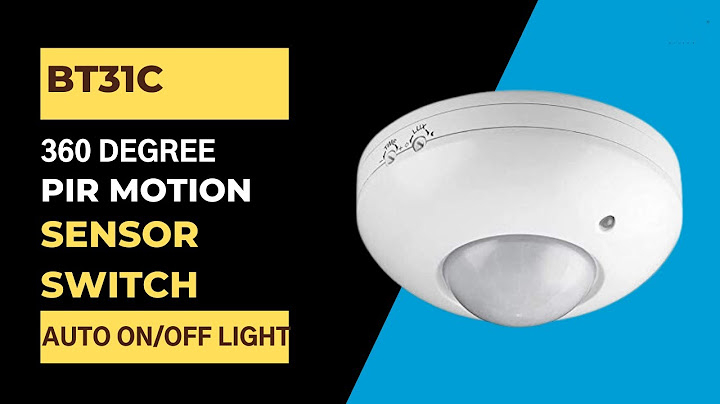 BT31C Ceiling PIR Motion detector Sensor Switch For Auto On-Off Light