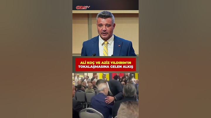 Fenerbahçe Yüksek Divan Kurulu toplantısında Aziz Yıldırım ile yanına giden Ali Koç el sıkıştı