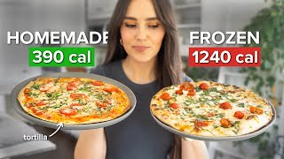 Easy Low-Calorie Pizza (1000 calories less than regular pizza) by Liezl Jayne Strydom 42,167 views 10 months ago 8 minutes, 18 seconds