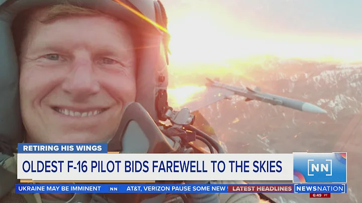 Oldest F-16 pilot bids farewell to the skies | Mor...