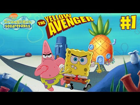 Spongebob SquarePants: The Yellow Avenger (PSP Gameplay) | Part 1
