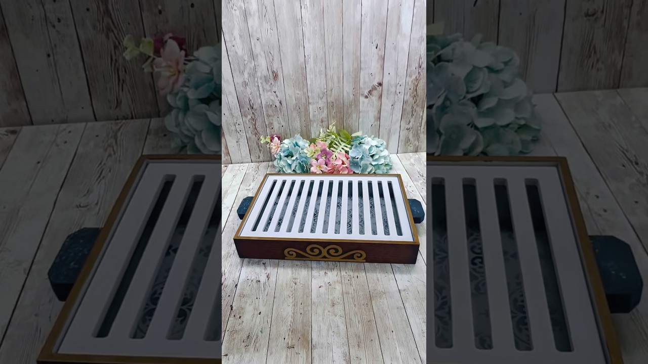 Aprenda pintura com stencil e carimbo 