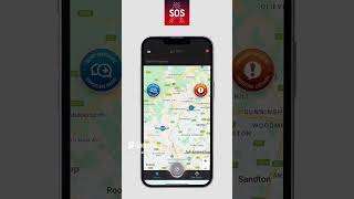 Afri Tec SOS Alert App   Initiating a panic within the App #shorts screenshot 2