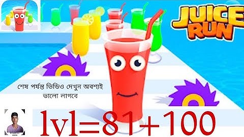 juice 🧃 Run lvl 81+100Juice Run - Gameplay Walkthrough - Max Levels (Lvl _81_100)