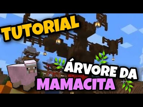 COMO FAZER A ÁRVORE DA MAMACITA DO FELIPE NETO - Tutorial Minecraft