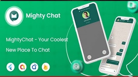 MightyChat- Chat App With Firebase Backend || Make Whataspp Clone App || App Source Code Download