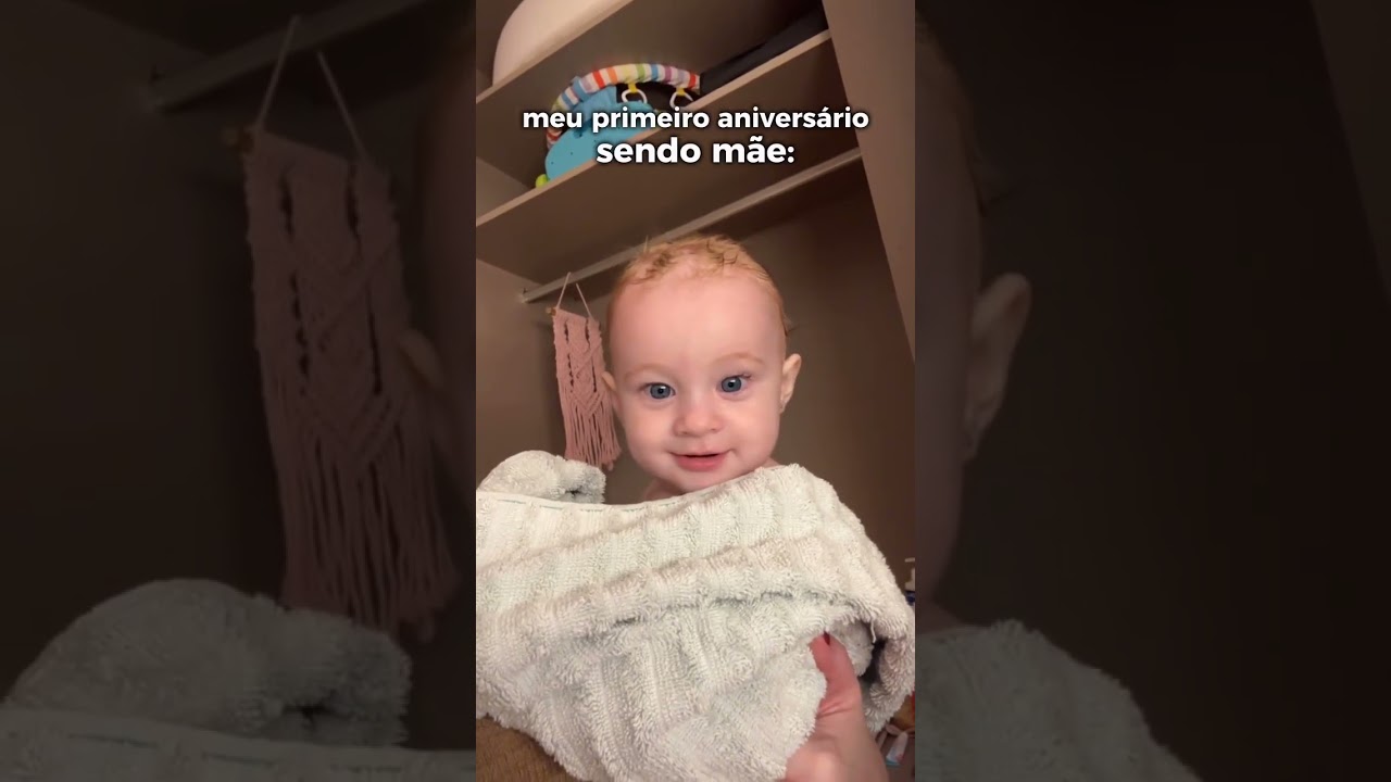 MEU PRIMEIRO ANIVERSÁRIO SENDO MÃE: