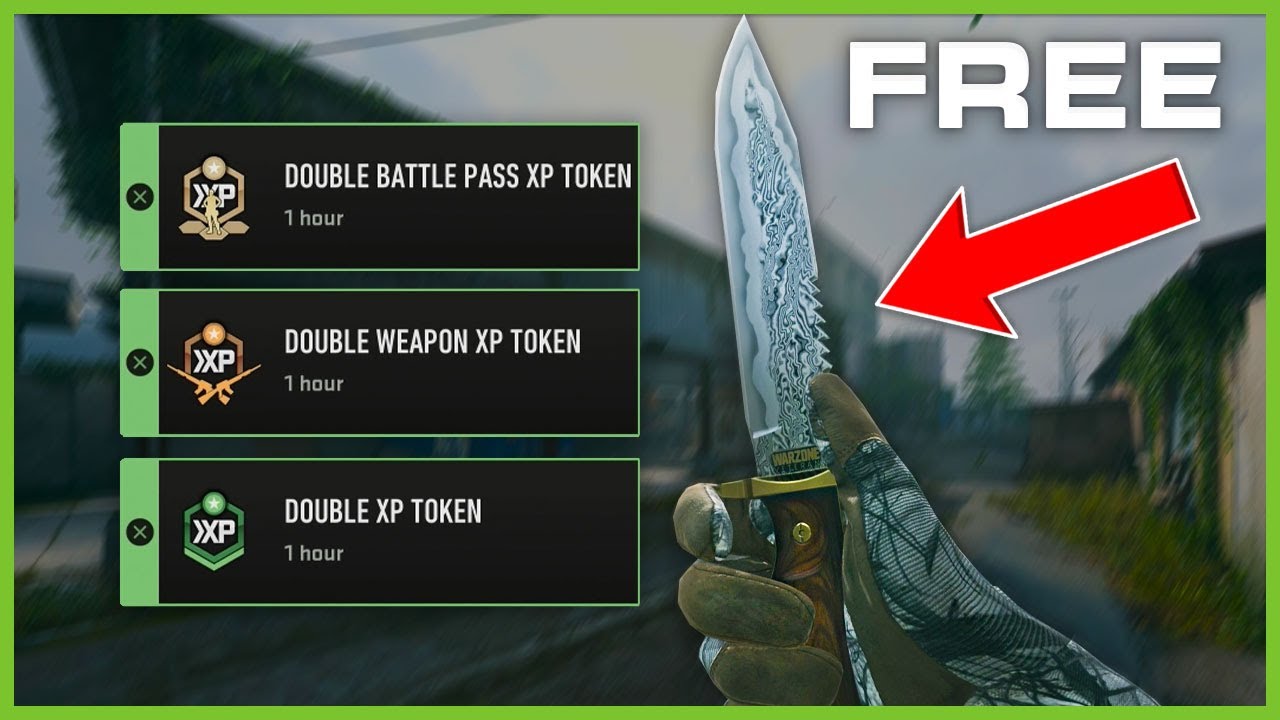 2 FREE Blueprints, Weapon Charms & Double XP Tokens for MW2! (Warzone