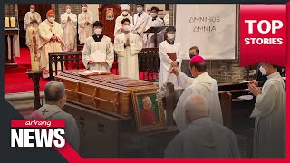 S. Koreans bid farewell to Cardinal Nicholas Cheong Jin-suk