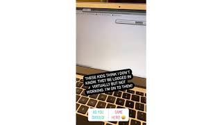 A day in the life of remote learning- Holding students accountable for what they produce in class