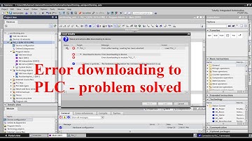 TIA Portal error dowloading to module PLC or PLCSIM - problem solved