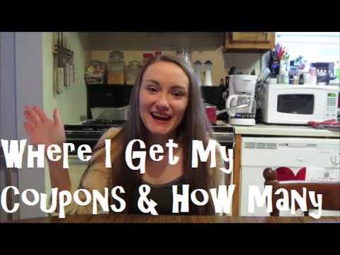Coupon Chat With Me Sunday ~ Where I Get My Coupons & How Many