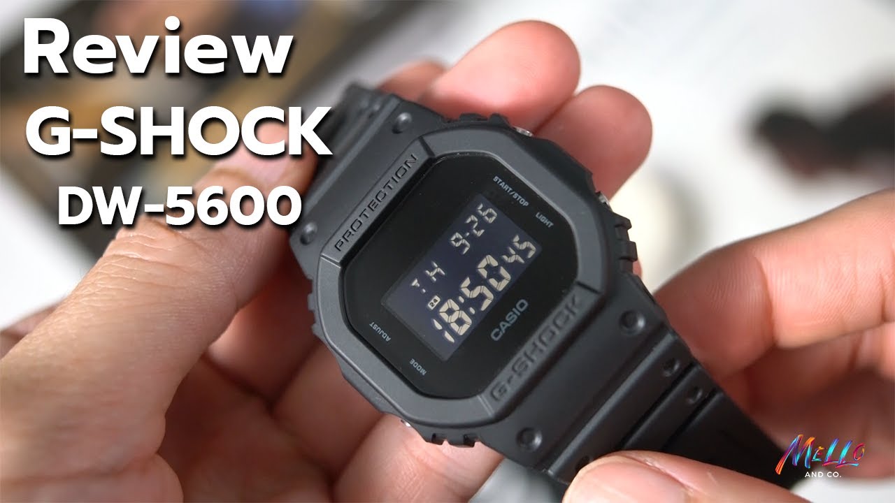 Review Casio DW5600 G-Shock รุ่นเริ่มต้นที่คนเล่นนาฬิกาควรมีไว้ทุกคน ...