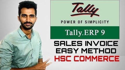 Easy Method Of Sales Invoice in Tally ERP 9 ft. Jayesh Rajgor