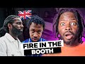 AMERICAN REACTS TO UK RAPPERS! Wretch 32 & Avelino Fire In The Booth Reaction