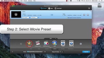 iSkysoft iMedia Converter Deluxe- How to Import AVCHD Files to iMovie on Mac