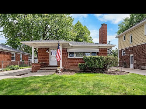 7613 Kolb Avenue, Allen Park, MI home video tour