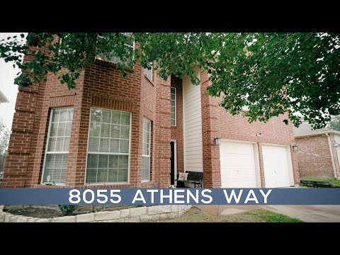 8055 Athens Way, Fort Worth, TX home video tour