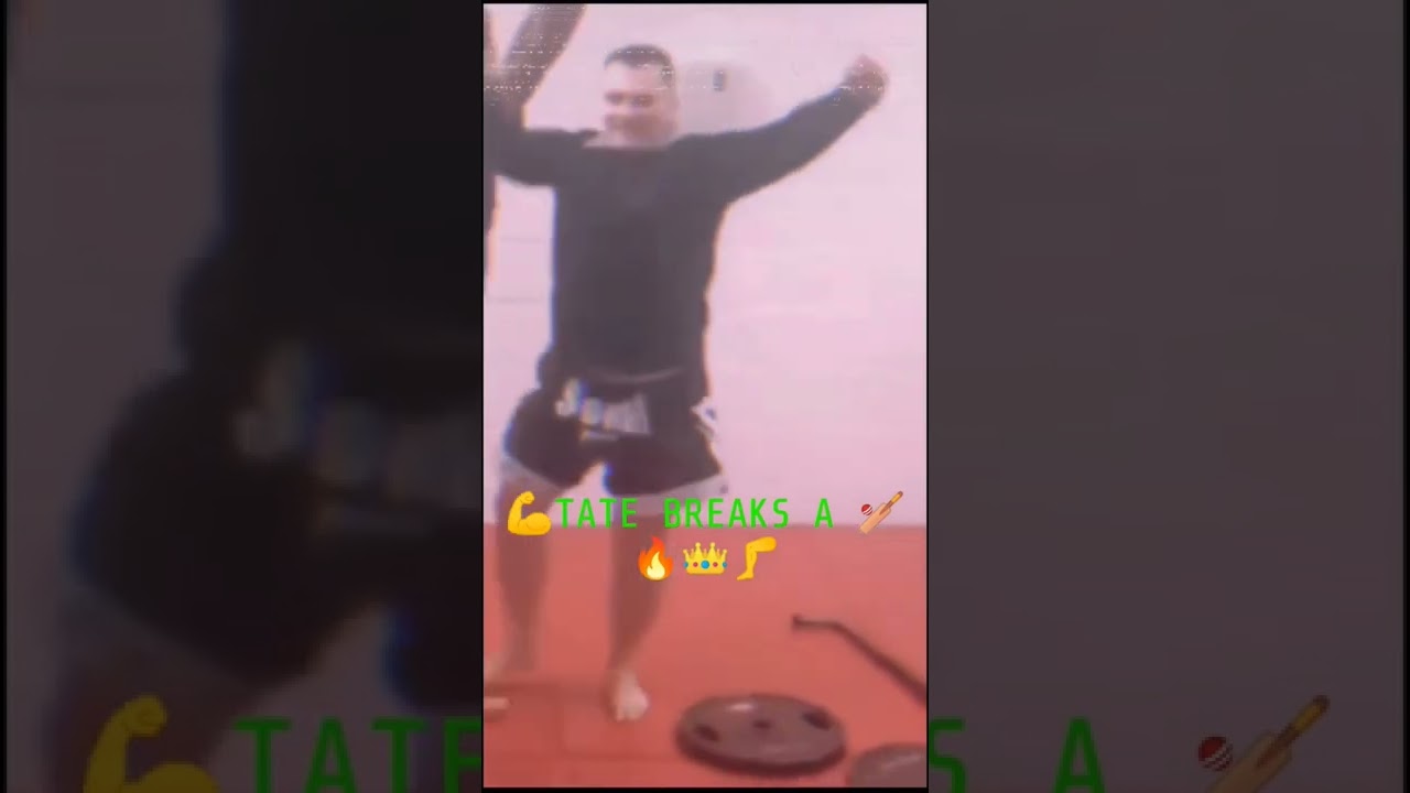 👑TATE SNAPS BASEBALL BAT🏏💪🦵🔥 