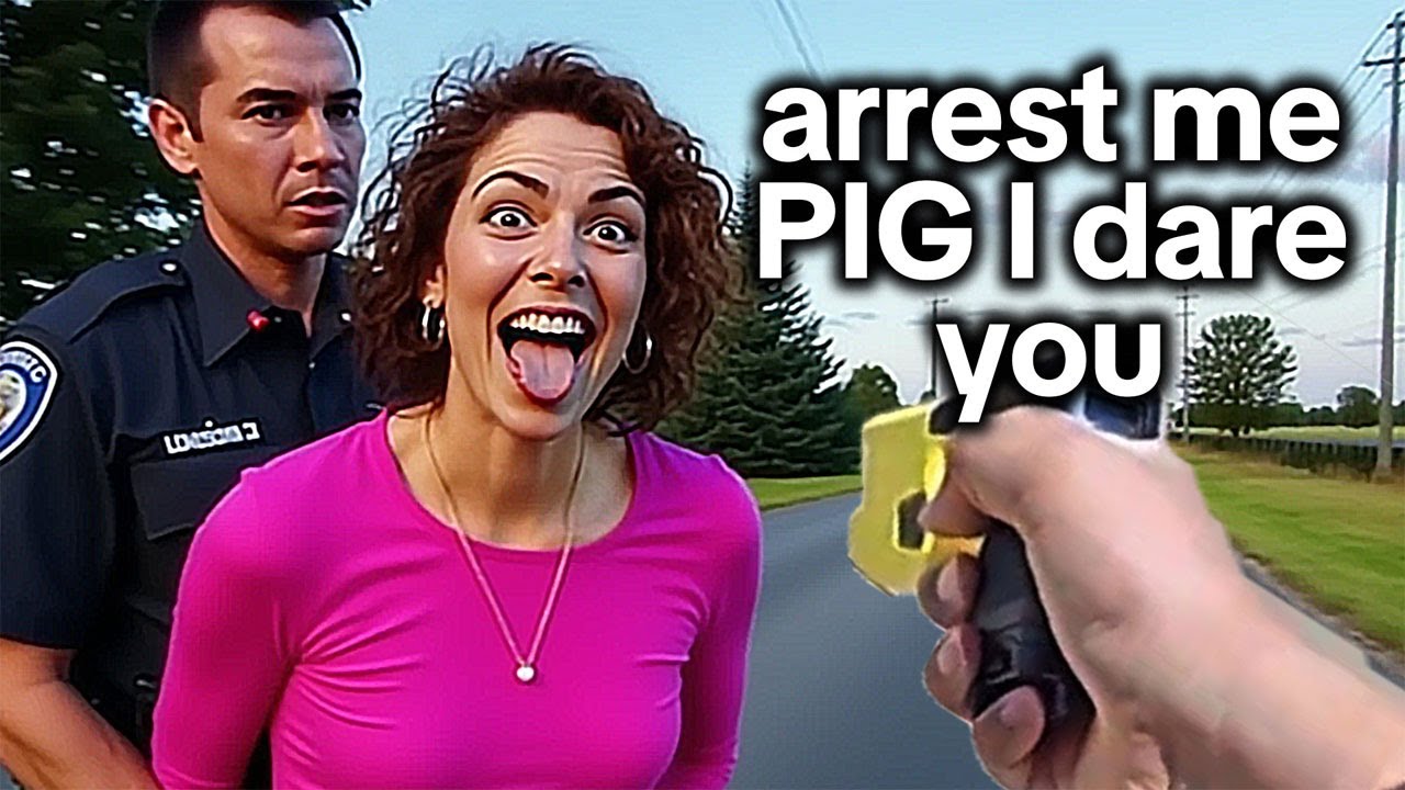 When SUPER Entitled Psycho Karens Test the Wrong Cops and It Backfires ...