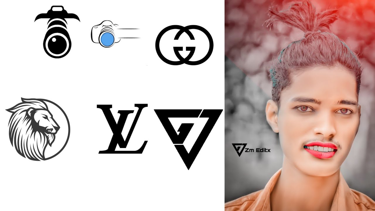 How To Make Photo Editing Logo ||how to make photo editing logo || logo editing in picsart 