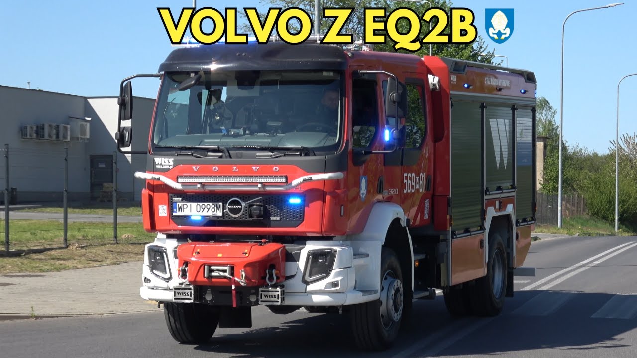 [EQ2B+PA300] Alarmowo nowe GBA 569[M]81 Volvo FL320 od firmy WISS z OSP Tarczyn!