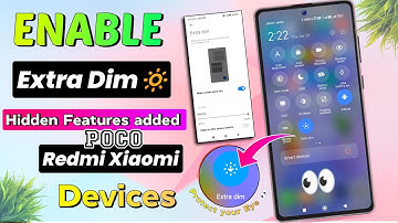 Enable Extra Dim👀 Hidden Feature On Xiaomi Redmi Poco Devices | What is This Features 🔥
