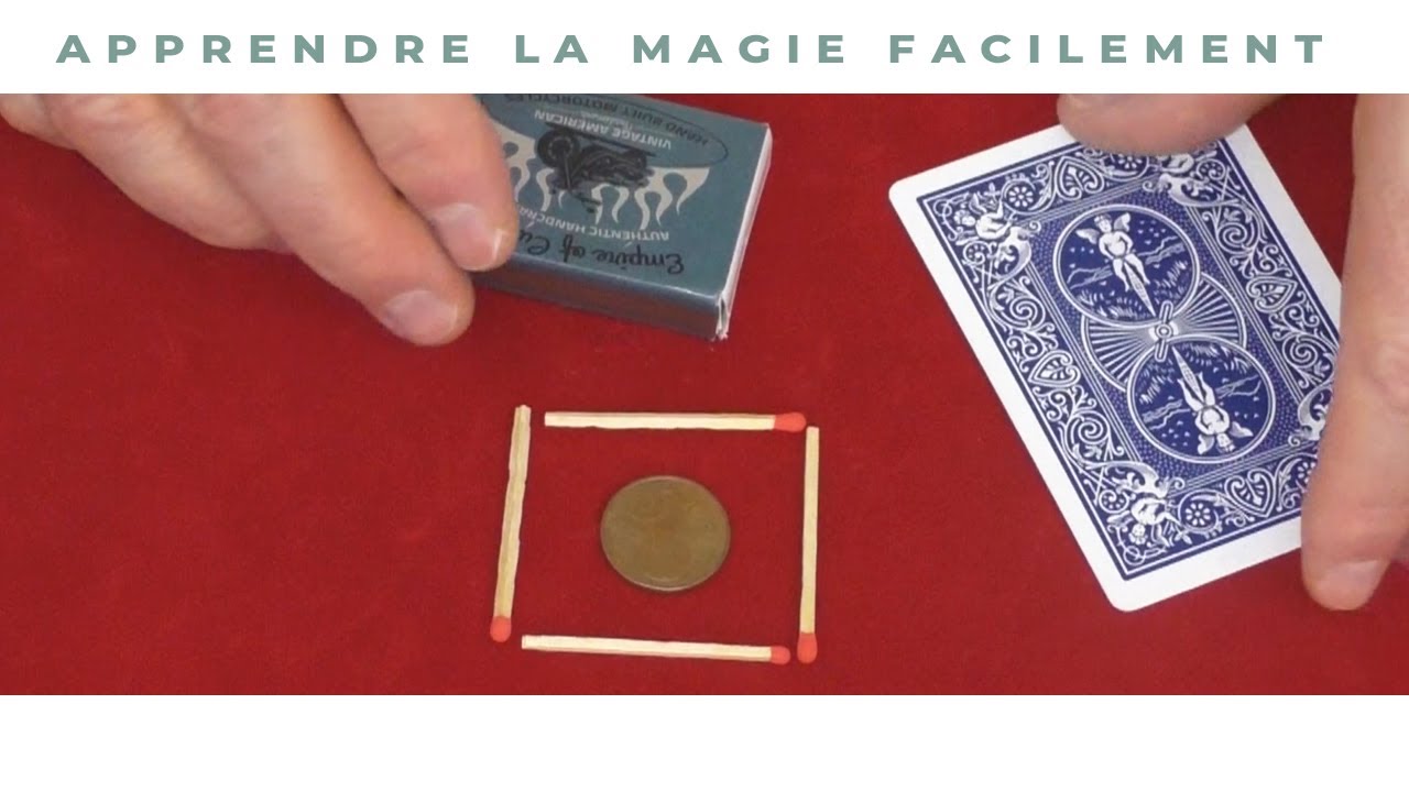 COMMENT RÉALISER UN TOUR DE MAGIE AVEC UNE PIÈCE DE MONNAIE (tour