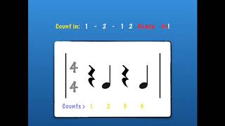 Rhythm-Lesson 1 (quarter notes and rests)