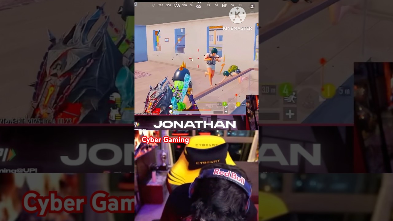 JONATHAN Quick 1v4 with M416 😱✅ 