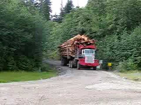 MACK CL-350 LOGGING TRUCK