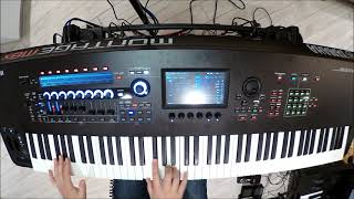 YAMAHA Montage M8X  FMX DX7 Electric Piano (warning, too much '80 vibe :)