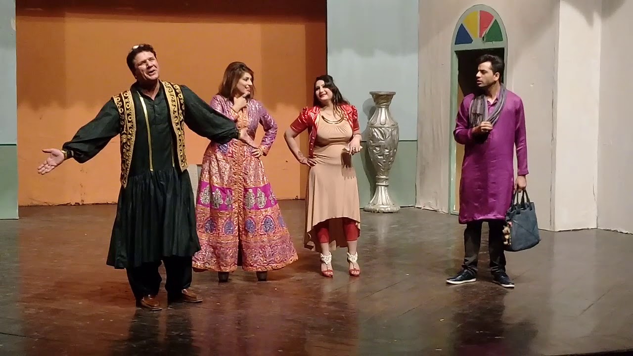 Saqi Khan Akmal Rahi Or Asha Chauhdary Laila Siddiqi Pakistani Stage ...