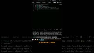 #coding part 11 of creating a Todo list app using flask framework
