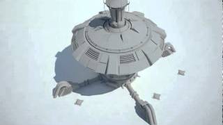 Futuristic Sci Fi Building 4 3D model from CGTrader.com