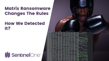 Matrix Ransomware Changes The Rules | How We Detected It?