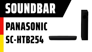Soundbar Panasonic SC-HTB254 | Deutsch - YouTube