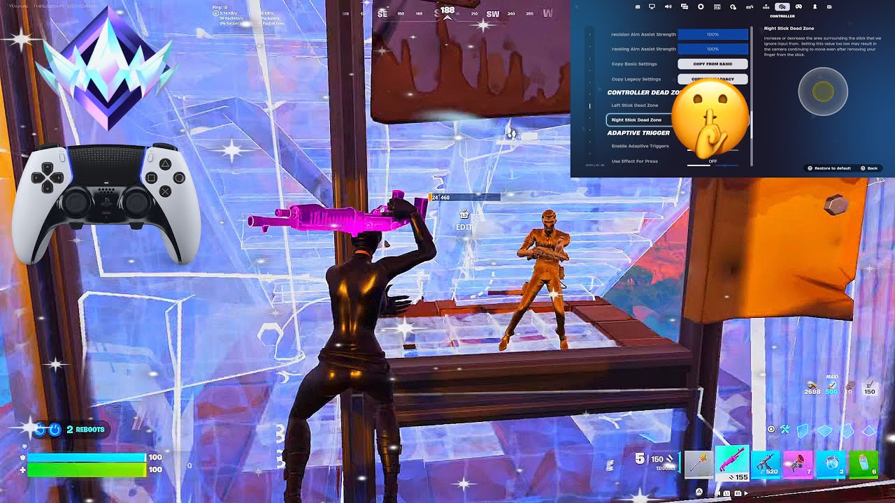 *NEW* BEST Controller Settings For Fortnite Chapter 7 Season 1! (PS5/XBOX/PS4/PC)