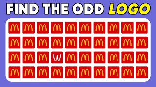 Find The ODD One Out | Logo Quiz | Easy, Medium, Hard