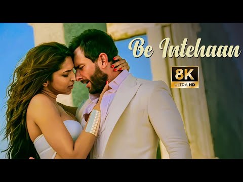 Be Intehaan - 8K | Race 2 | Atif Aslam & Sunidhi Chauhan | Saif, Deepika | Hot Romantic Songs