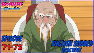 Boruto | Episode 71-72 | English Subbed | Reaction