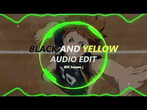 Black And Yellow - Wiz Khalifa | Edit Audio