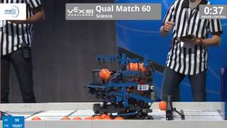 VEX Worlds 2016 - VEXIQ Middle School - Science - Qual 60 (59 10267) 100