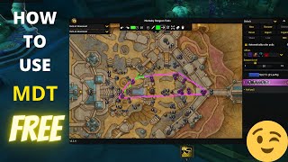 HOW TO USE MDT MYTHIC DUNGEON TOOLS FOR FREE🔥🔥 WORLD OF WARCRAFT SHADOWLANDS🔥🔥LINK IN DESCRIPTION